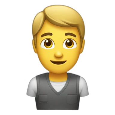 working in a company sticker