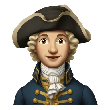 18th century Swiss young man sticker