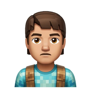 Steve from Minecraft sticker