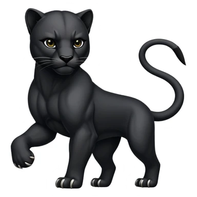 Animal pantera negra sticker