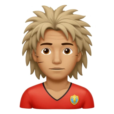 Lifeguard Native American Teenager with messy hair rescuing someone sticker