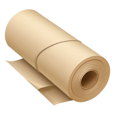 A roll of plain wallpaper  sticker