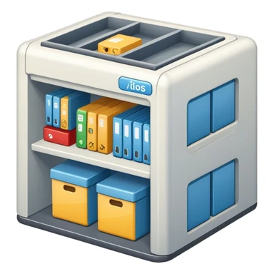 micro fulfillment center sticker