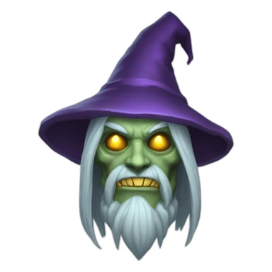 world of warcraft undead wizard sticker