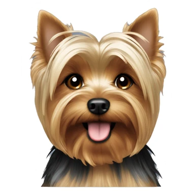 Yorkie saying sticker