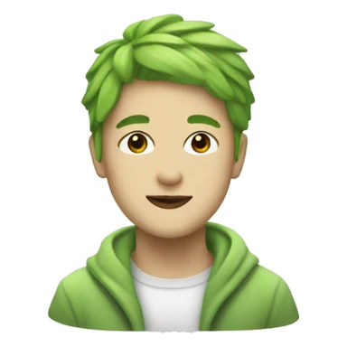 Aesthetic matcha sticker