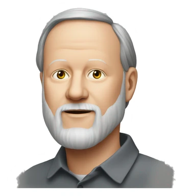 dennis ritchie heart eyes sticker