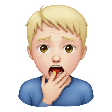 choking myself  sticker