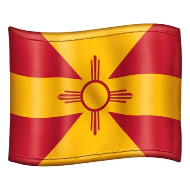 New Mexico flag sticker