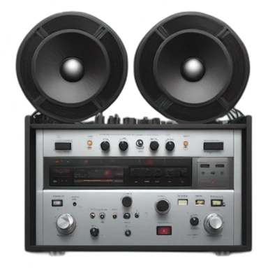 chaine hi-fi akai sticker