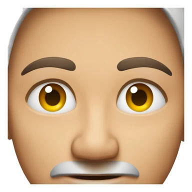 raised eyebrow emoji sticker