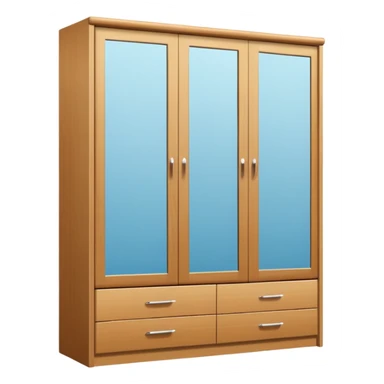 wardrobe modern closed mirror door sticker