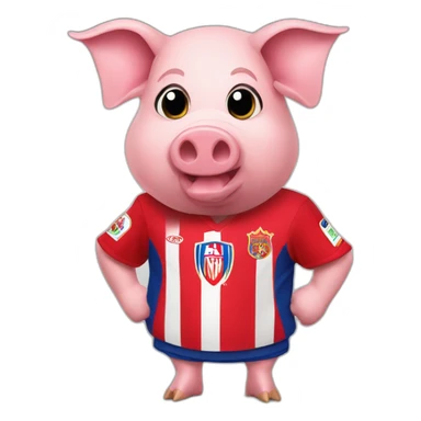 pig cska sofia football sticker