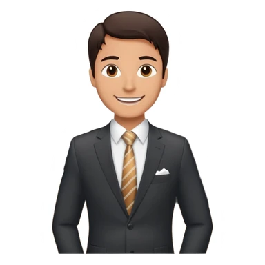 Happy customer testimonial with five star rating and success quote sticker