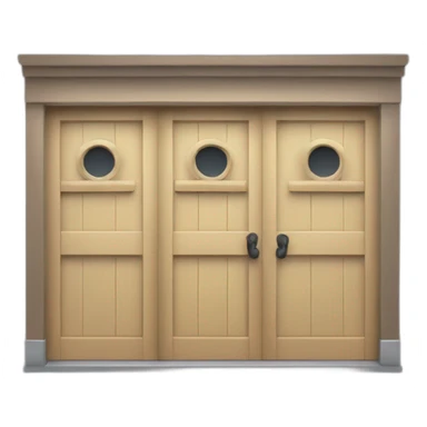 3 doors garded sticker