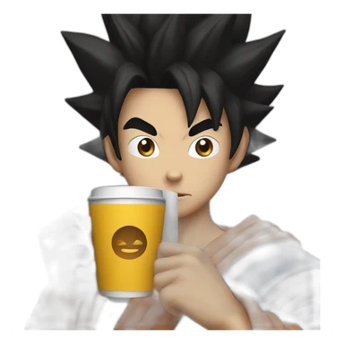 Sangoku drink coffe sticker
