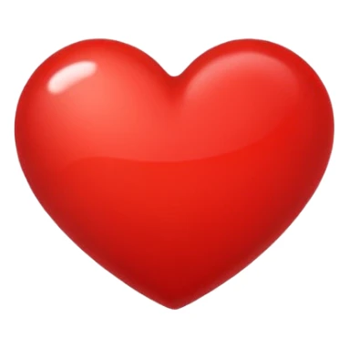 Minimalist emoji icon, flat design, simple clean shape, solid color, vector style, high contrast, white background, transparent background, no text. Designed to be clear and visible at very small size (32x32 pixels). Example: [bolinha colorida / seta / estrela / coração] sticker