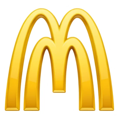 mcdonald logo sticker