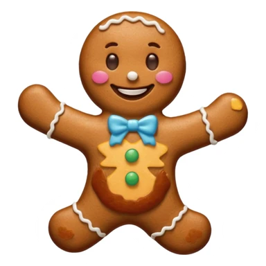 Omino pan di zenzero sticker