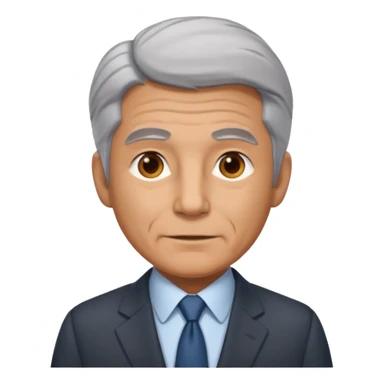 old realystic businessman sticker