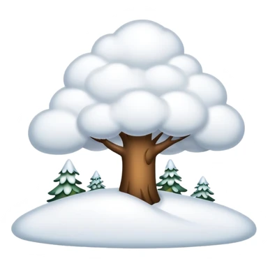 Snowfall sticker