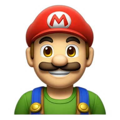 Mario plumber sticker