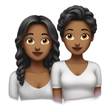 Steliana and Kristiana sticker