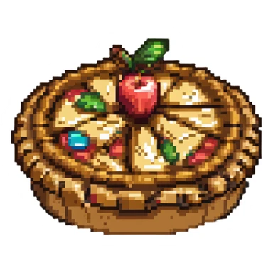 apple pie slice sticker