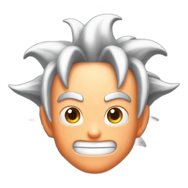 goku con cabeza de pulpo sticker