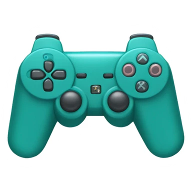 Turquoise PlayStation sticker