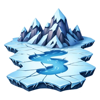 Frozen winter  sticker