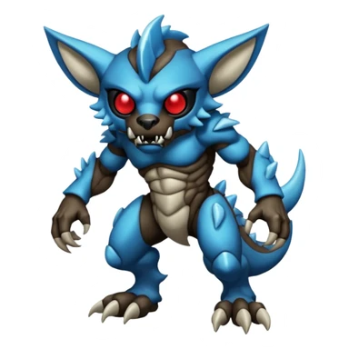 Gremz-grem2-Protogen-Vernid-creature, full body sticker