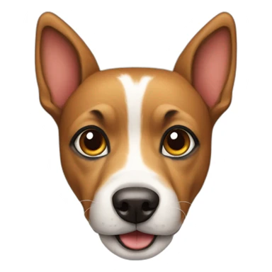 Merry Christmas dog sticker