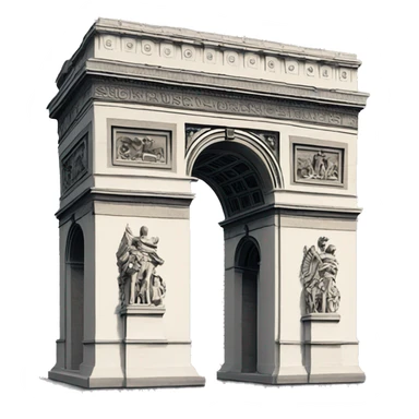 arc de triomphe sticker