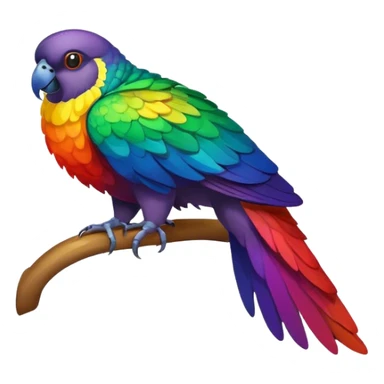 Rainbow kaka sticker
