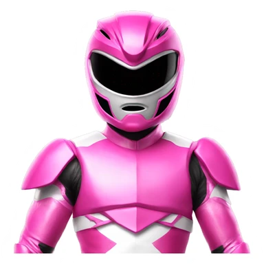 pink power ranger sticker
