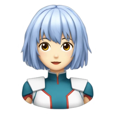 Rei ayanami sticker