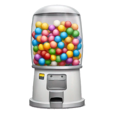 Gum ball machine  sticker