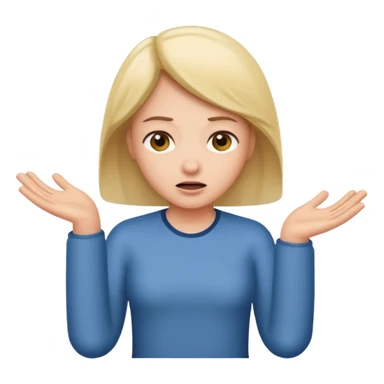 Make someone shruging sticker