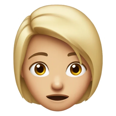 girl annoyed  sticker