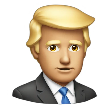 money with face of Donald Trump sticker