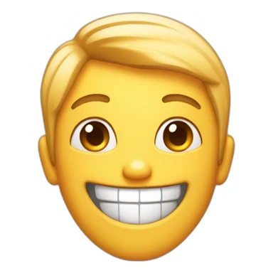 perky smile smily sticker