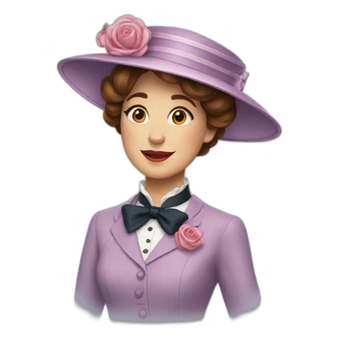 Mary poppins sticker