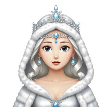 please include snow maid bbut make her glamourous she is in moscow sticker