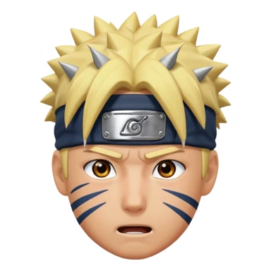 Naruto different reactions sticker