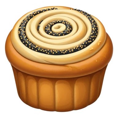 polish makowiec bun sticker