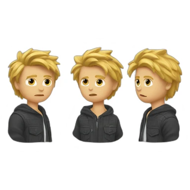 Bad boy caspar sticker