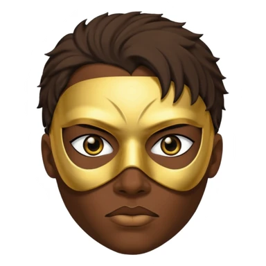 Vessel (of the band Sleep Token) dark, gold mask, badass sticker