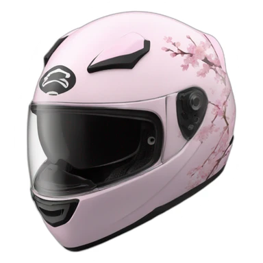 full power sakura motorcycle helmet sticker