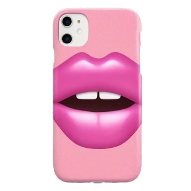 Pink rhode lipgloss phone case sticker